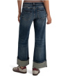 Meg High-rise Fab Ab Wide Legs Roll Up Regular Hem In Interconnected
