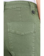 Meg High-Rise Wide Leg Pants With Pocket Front And Back in Dill