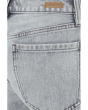 28" Kennedy Mid-Rise Straight Leg Jeans with Seaming Detail and Slit