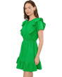 Ruffle Front Mini Dress