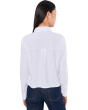 Petite Cross Hatch Stretch Jersey Classic Collar Shirt