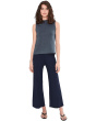 Airplane Mock Neck Shell