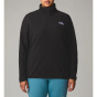 THE NORTH FACE Фирменный флисовый свитер, черный