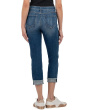 Amy Crop Straight Leg- Roll Up Fray