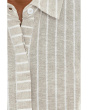 Lurex Linen Resort Shirt