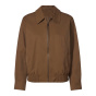 Blouson mit Gummizugbund, braun