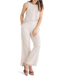 28" Pinstripe Gauze Wide Leg Pant