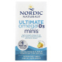 Nordic Naturals, Ultimate Omega®-D3 2X, лимон, 60 мини-капсул