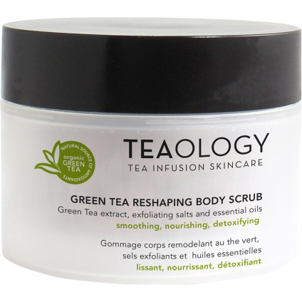 Teaology Скраб для коррекции фигуры с зеленым чаем для коррекции фигуры - 380 г