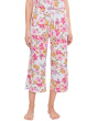 Short Sleeve Notch Top & Capri Pajama Set