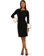 Short Dress With Cuff Detail