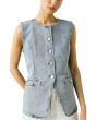 Summer Vibes Denim Vest