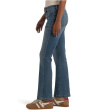 Kelsey High-Rise Ankle Flare Front Seams Patch Pocket