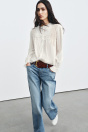 Zara РУБАШКА С вышивкой ZW COLLECTION 495702982-712-1