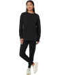 Quilted Textured Crew Neck