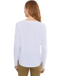 Garment Dye Tees - Long Sleeve Tee With Raw Edges