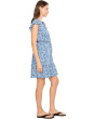 Bahia Blooms Short Sleeve Short Dress