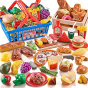 Kids Kitchen Play Food Set