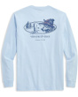 Husky Ski Dog Long Sleeve Pocket Tee