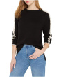 Ruffled Down Sweater