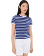 Baby Tee Perfect Crew Neck in Stripe