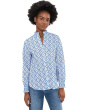 Embroidered Tile Shirt