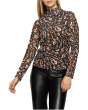 Long Sleeve Mesh Mock