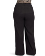 Plus Size Five-Pocket Wide Leg Trouser Pants