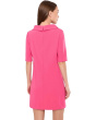 Drape Neck Straight Fit Dress