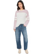 Sunwashed Slub Varsity Long Sleeve Tee