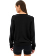 Bennie Fleece V-neck Sweatshirt