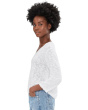 3/4 Sleeve V-Neck Sweater