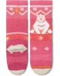 Wintersport Full Cushion Polar Bear Pattern Over-the-Calf Socks (Toddler/Little Kid/Big Kid)