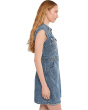 Ruth- Denim Front Dress With Flared Sleeve