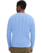 Cable-Knit Cotton Sweater