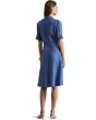 Tie-Front Linen Shirtdress