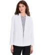 Cotton Blend Ponte Blazer