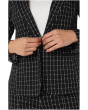Notch Collar Fitted Blazer