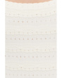 Pointelle Square Neck Sleeveless Dress