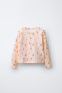 Zara 1-6 ЛЕТ/ РУБАШКА ДЛЯ ПЛАВАНИЯ С ПРИНТОМ МОРОЖЕНОГО розового ЦВЕТА