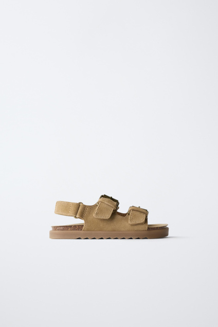 Zara КОЖАНЫЕ САНДАЛИИ 498720511-117-21