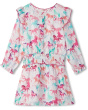 Photo Print Horses Smocked Waist Dress (Toddler/Little Kid/Big Kid)