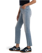 Rachael High Rise Fab Ab Mom Raw Hem