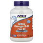 NOW Foods, Ultra Omega 3-D™, рыбий жир с омега-3, 90 капсул из рыбьего желатина
