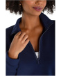 Plush Comfor Half Zip Popover Long Sleeve Sweater