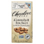 Chocolove, миндаль и морская соль в молочном шоколаде, 33% какао, 90 г (3,2 унции)