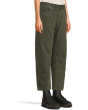 Darted Barrel-Leg Jean in Mossy Umber