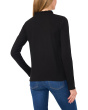 Long Sleeve Rib Knit Half Placket Top