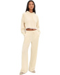 Breathe Easy Ribbed Cropped Hoodie