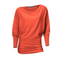 Ashley Brooke Дизайнерский свитер с застежкой-молнией, коралловый